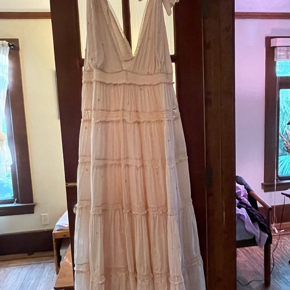 Free People Valley Tiered Midi dress. - Picture 11 of 11